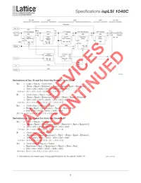 ISPLSI 1048C-70LQ Datasheet Page 9