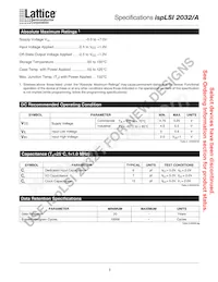 ISPLSI 2032A-80LT48I Datasheet Page 3