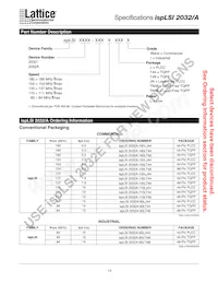 ISPLSI 2032A-80LT48I Datasheet Page 14