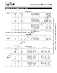 ISPLSI 2032A-80LT48I Datasheet Page 15