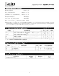 ISPLSI 2032E-225LJ44 Datasheet Page 3