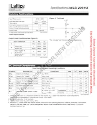 ISPLSI 2064A-80LT100I Datasheet Page 4