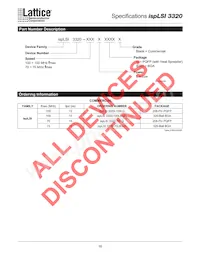 ISPLSI 3320-70LQ Datasheet Pagina 17