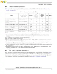 KMPC8241TVR166D Datasheet Page 13