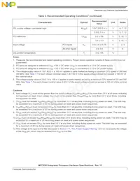 KMPC8245LZU350D Datasheet Page 7