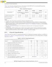 KMPC8245LZU350D Datasheet Page 14