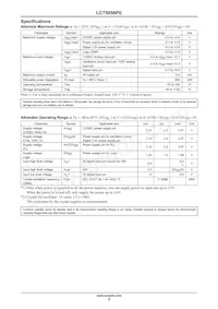 LC75056PE-H Datasheet Page 2