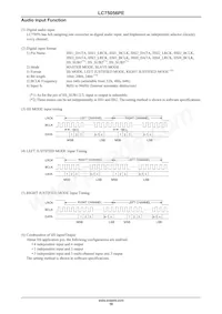 LC75056PE-H Datasheet Pagina 16
