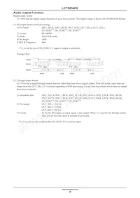 LC75056PE-H Datasheet Page 20