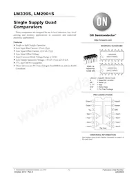LM2901SNG Datasheet Cover