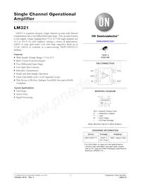 LM321SN3T1G Datasheet Copertura