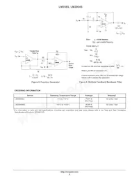 LM358SNG Datasheet Page 8