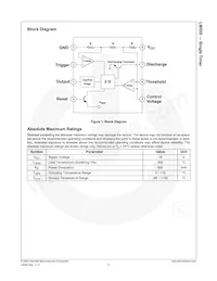 LM555CMX Datasheet Page 3