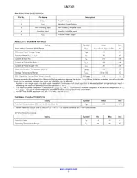 LM7301SN1T1G Datasheet Page 2