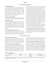 LM7301SN1T1G Datasheet Page 11