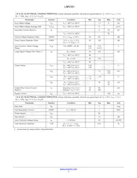 LMV301SN3T1G Datasheet Page 3