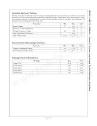 LMV324AMTC14X Datasheet Page 3