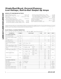 LMX358AUA-T Datasheet Page 2