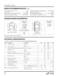 LT1632IS8 Datasheet Page 2