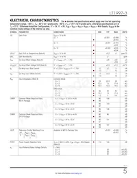 LT1997HDF-3#TRPBF Datasheet Page 5
