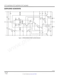 LTC6260HMS#TRPBF Datasheet Pagina 12