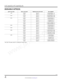 LTC6655BHMS8-3.3#TRPBF Datasheet Page 4