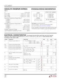 LTC6907HS6#TRPBF Datasheet Page 2