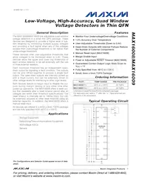 MAX16008TP+T Datenblatt Cover