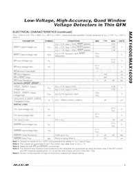 MAX16008TP+T Datasheet Page 3