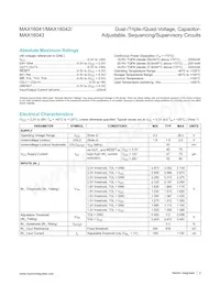 MAX16041TE+T Datasheet Page 2