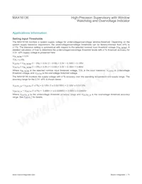 MAX1613600/VY+ Datasheet Page 13