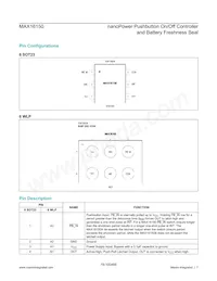 MAX16150BWT+T Datasheet Page 7