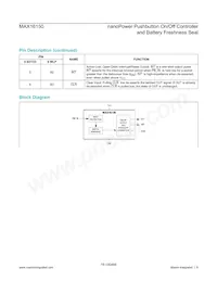 MAX16150BWT+T Datasheet Pagina 8