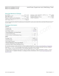 MAX16155ABAD+ Datasheet Pagina 3