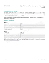 MAX16160NCAB+ Datasheet Page 3