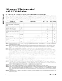 MAX2036CCQ+ Datasheet Page 6