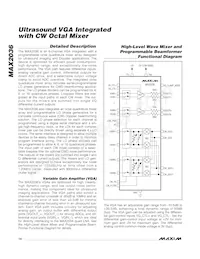 MAX2036CCQ+ Datasheet Page 14