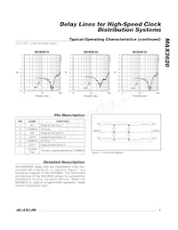 MAX3620CETT-T Datasheet Page 5