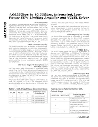 MAX3798ETJ+T Datasheet Pagina 16