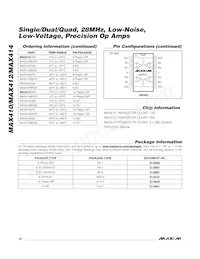 MAX410MSA/PR+ Datasheet Pagina 12