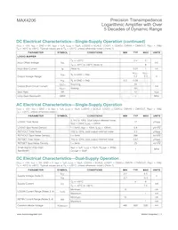 MAX4206ETE+T Datasheet Page 3