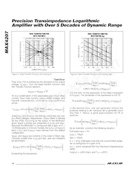MAX4207ETE-T Datasheet Page 10
