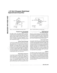 MAX421EWE+T Datasheet Page 8
