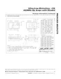 MAX4270ESD-T Datasheet Page 19
