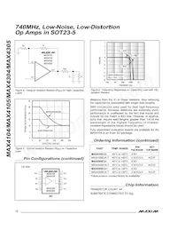 MAX4305EUK-T Datasheet Page 12