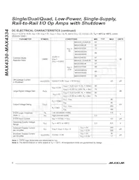 MAX4332ESA-T Datasheet Page 4