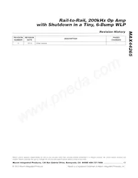 MAX44265EWT+T Datasheet Page 13