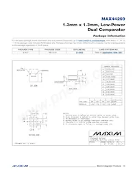 MAX44269EWL+T Datasheet Page 13
