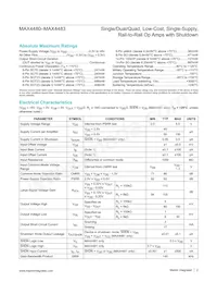MAX4483AUD-T Datasheet Page 2