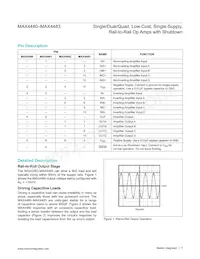MAX4483AUD-T Datasheet Page 7